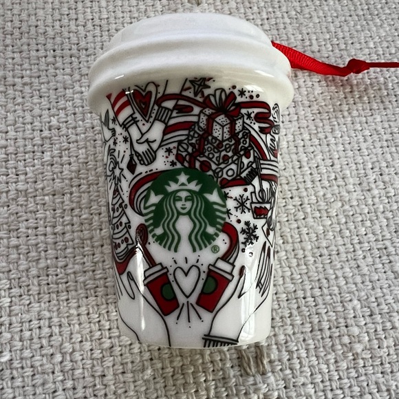 Starbucks Trio Ornaments & Key Chain - Picture 7 of 8